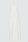 Trägerkleid mit Bestickung