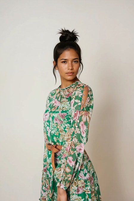 Floral summer dress