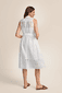 Midikleid Hochgeschlossen