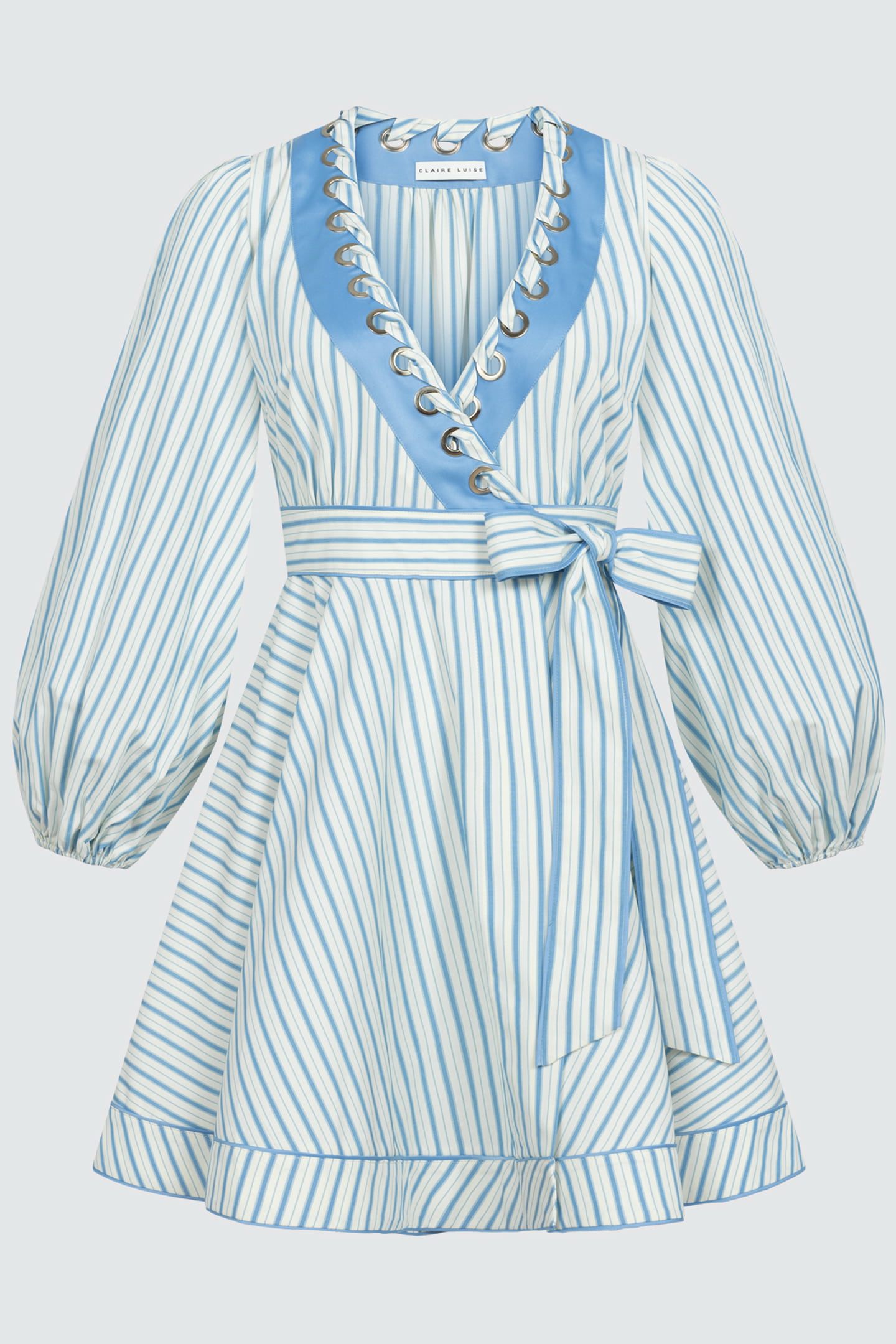 Gestreiftes Minikleid