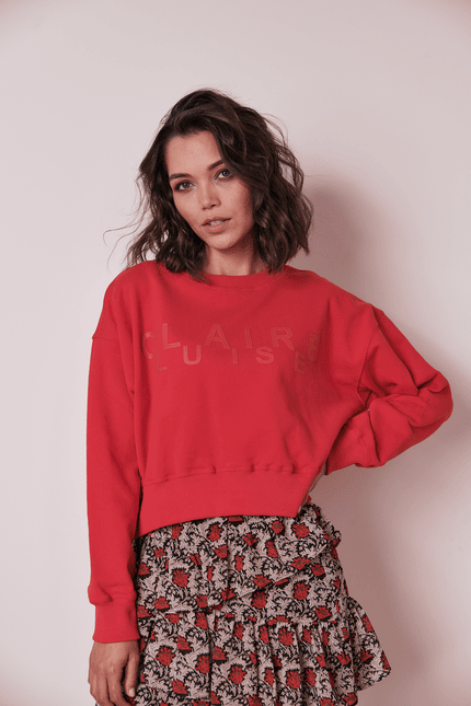 Sweatshirt mit Logo-Print
