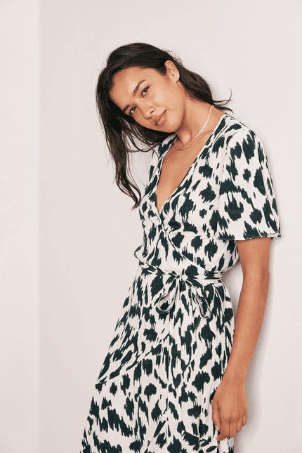 Breezy wrap dress