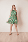 Hochgeschlossenes Sommerkleid