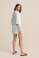 Unifarbenes Minikleid