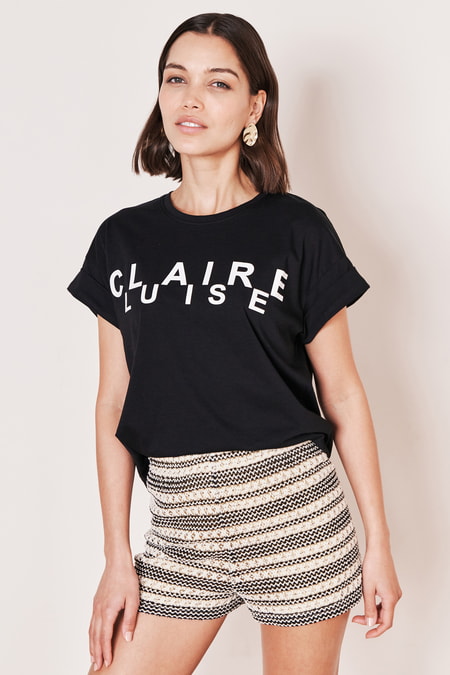 T-Shirt mit Logo-Print
