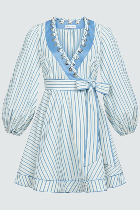 Gestreiftes Minikleid