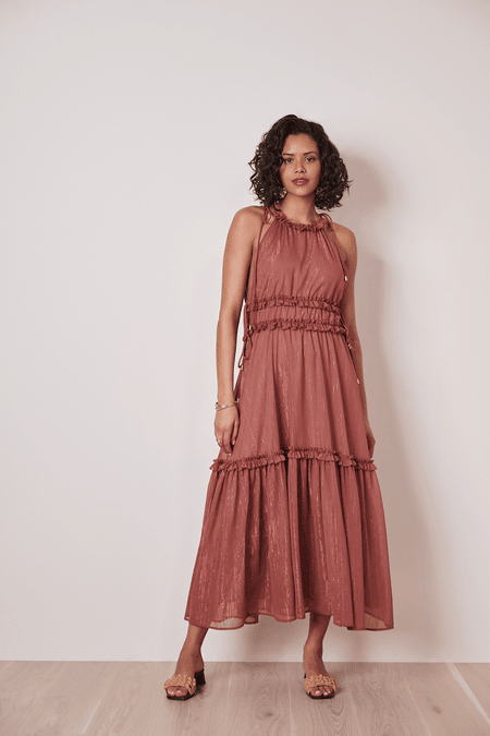 Free people sales claire maxi