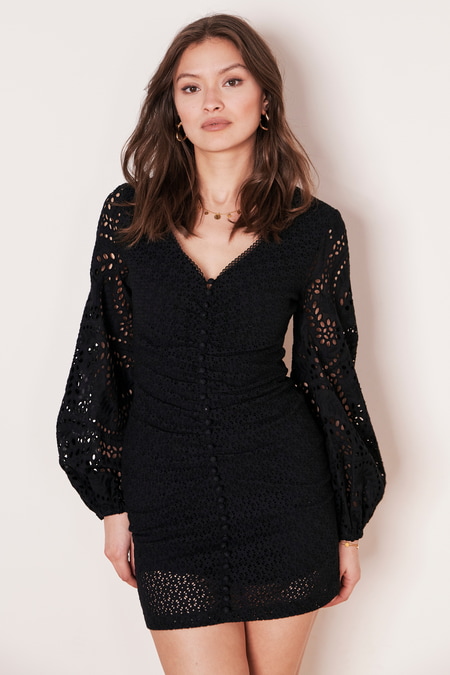 Fitted lace dress