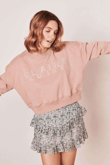 Sweatshirt mit Logo-Print