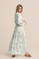 Abendkleid Langärmlig