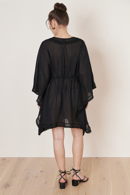 Black beach kaftan deals