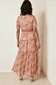 Maxikleid mit V-Ausschnitt