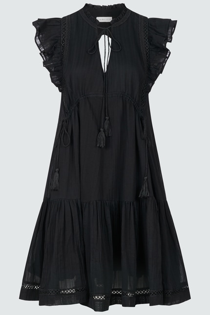 Kleid mit Kordelzügen