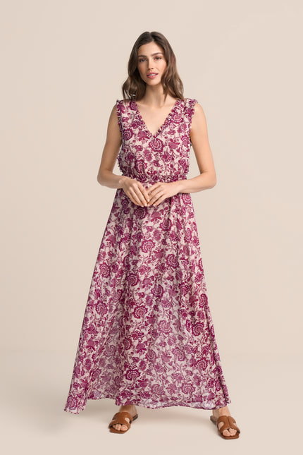 Talliertes Maxikleid