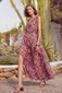 Talliertes Maxikleid