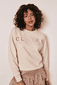 Embroidered sweatshirt