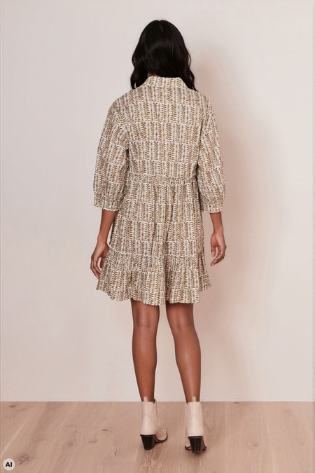Weites Hemdblusenkleid