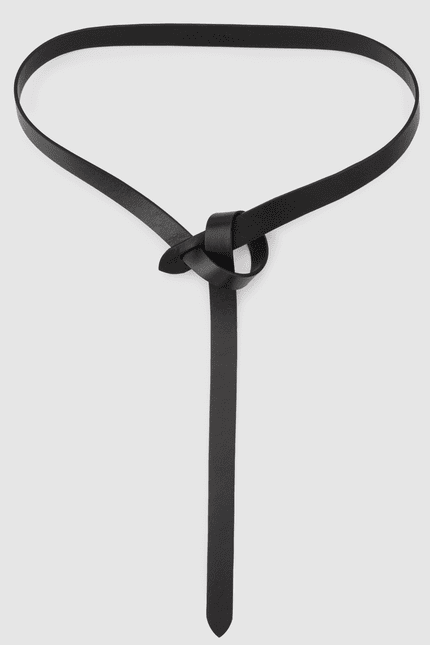 Waist leather belt