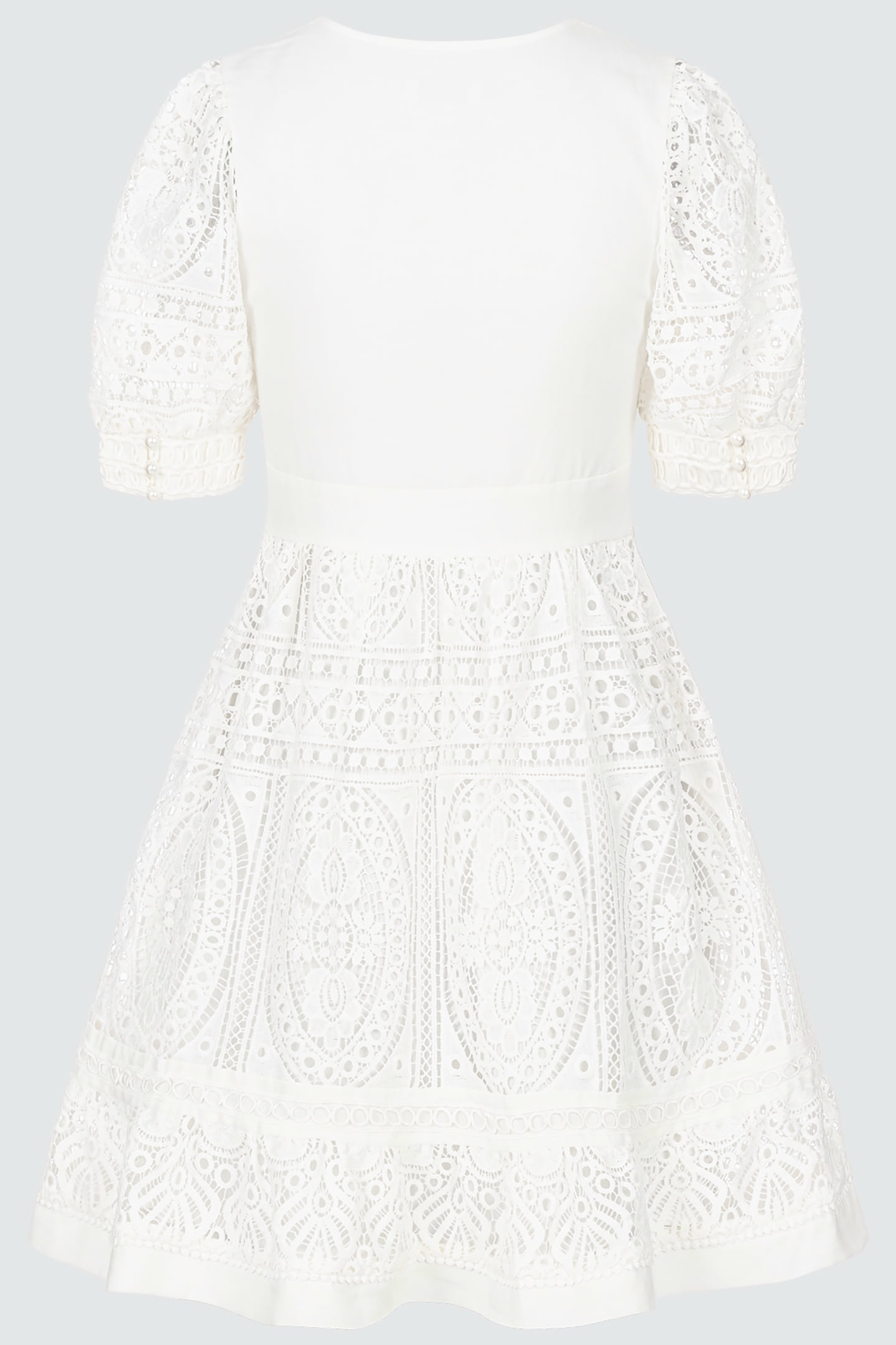 Mini dress with hole details