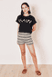 T-Shirt mit Logo-Print