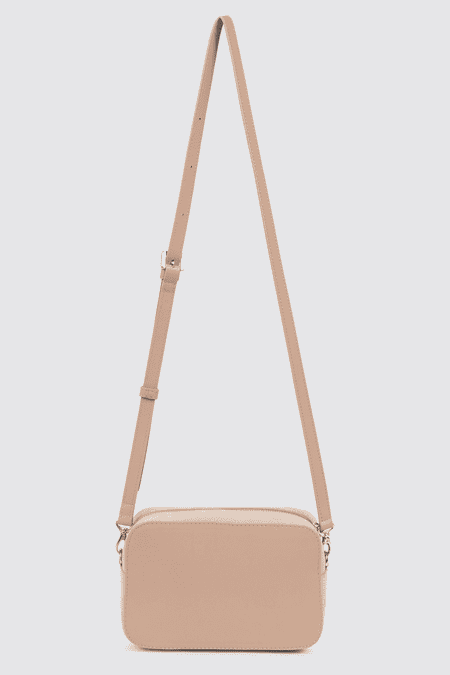 Leather shoulder bag