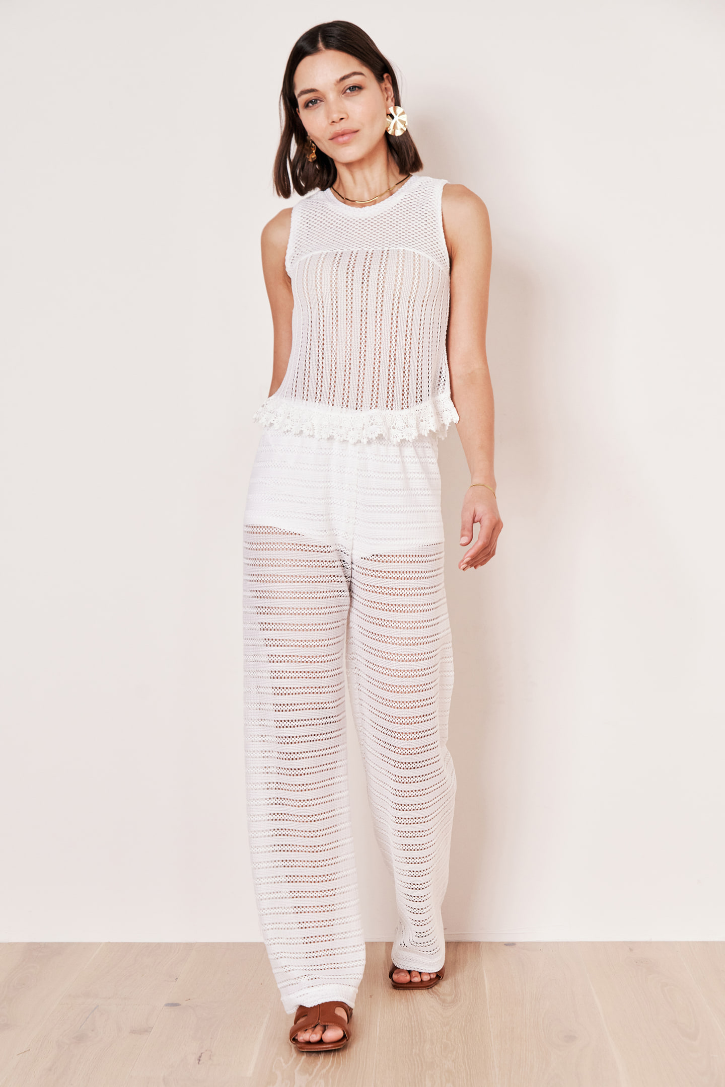 Knitted trousers