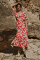 Maxi dress with cuts-outs