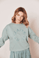 Sweatshirt mit Stickerei