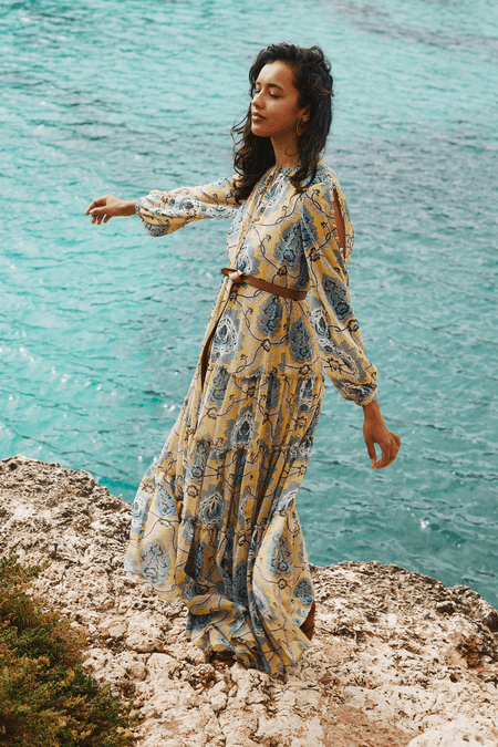 Airy maxi shop dress