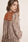 Mini dress with leoprint
