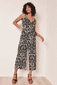 Graphic jumpsuit