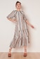 Maxi dress striped