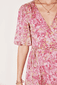 Maxi dress with print