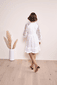Minikleid mit grober Spitze
