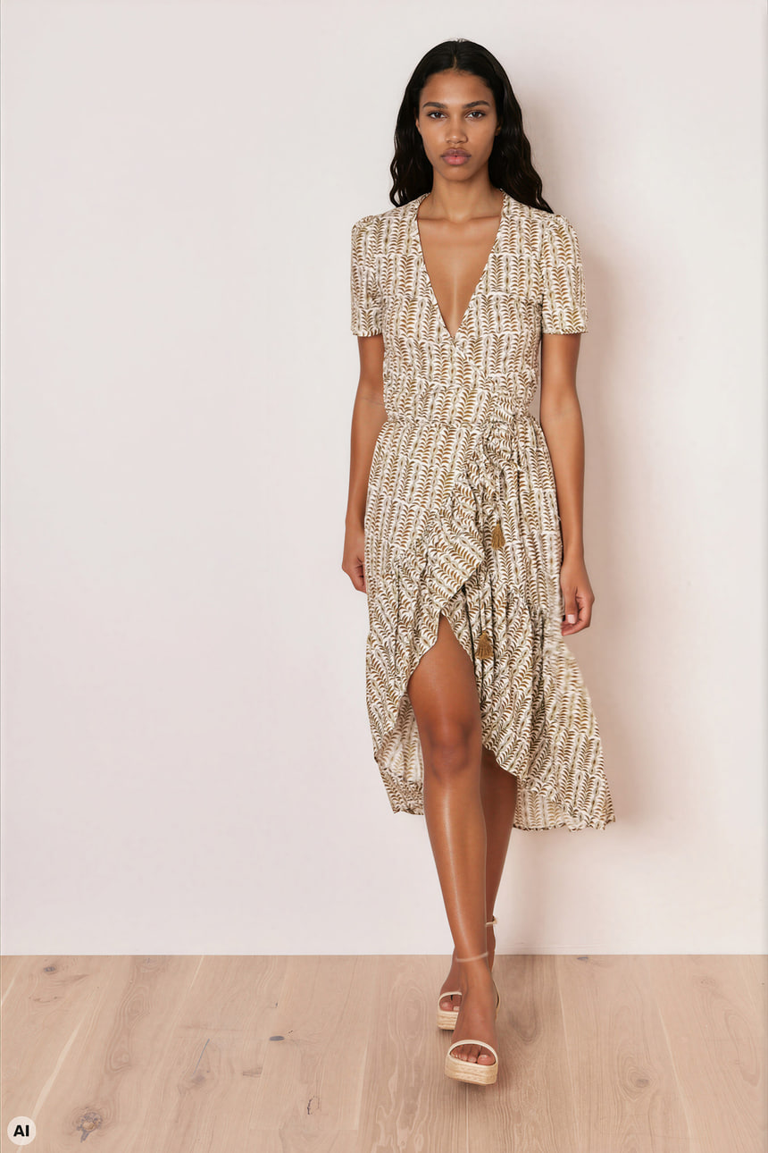 Mullet Wrapp dress