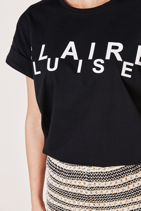 T-Shirt mit Logo-Print