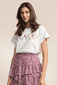 T-Shirt mit Logo Stickerei
