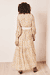 Florales Kleid mit Borten