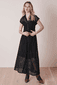 Hemdblusenkleid aus Spitze