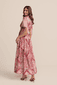 Langes Kleid mit Paisleymuster