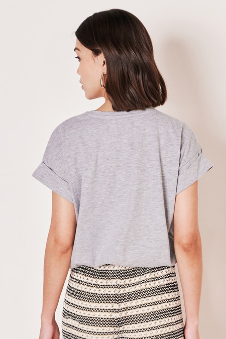 T-Shirt mit Logo-Print