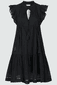 Kleid mit Kordelzügen