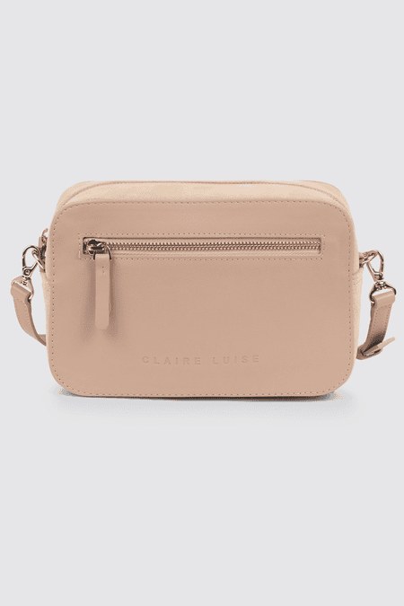 Leather shoulder bag