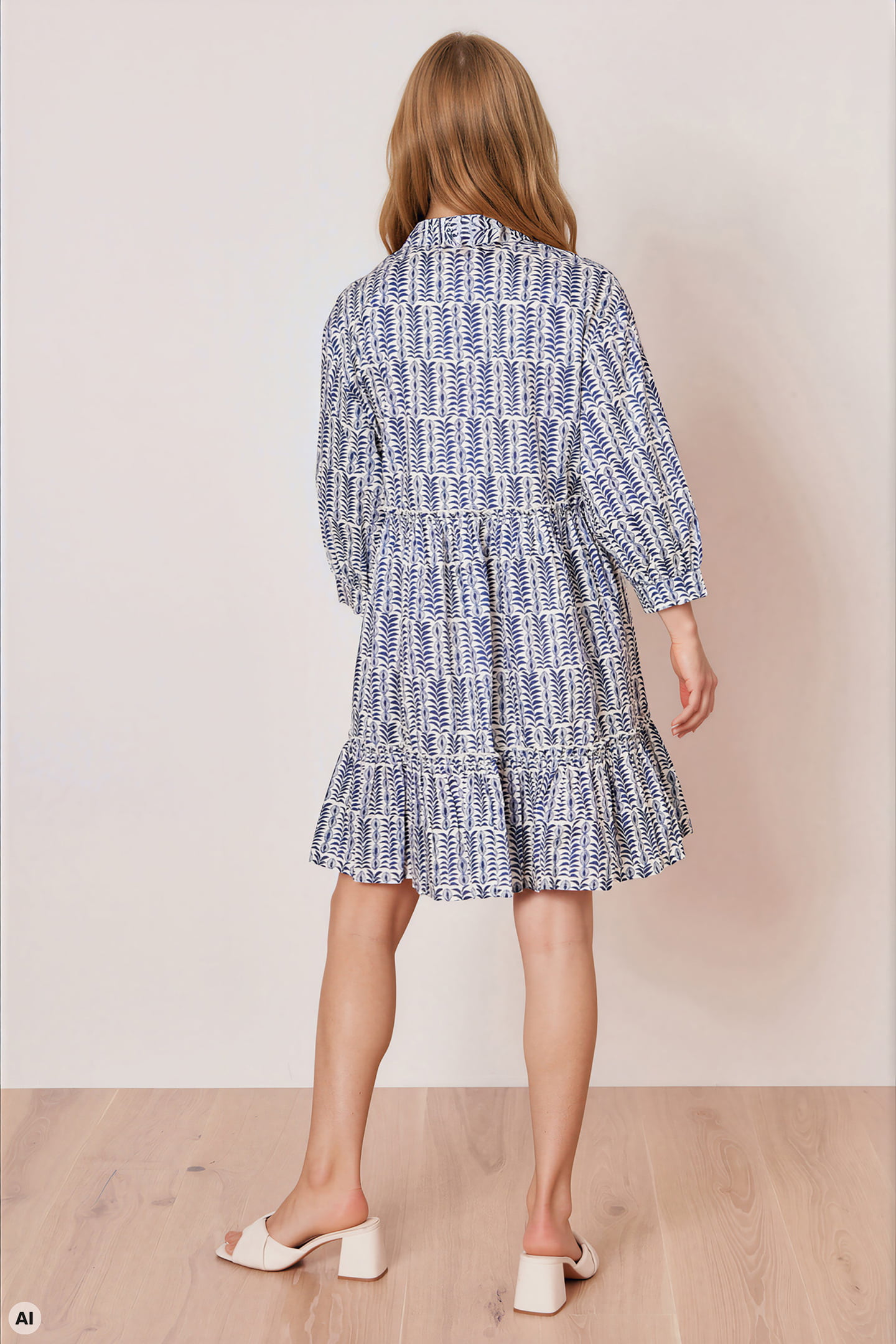 Weites Hemdblusenkleid