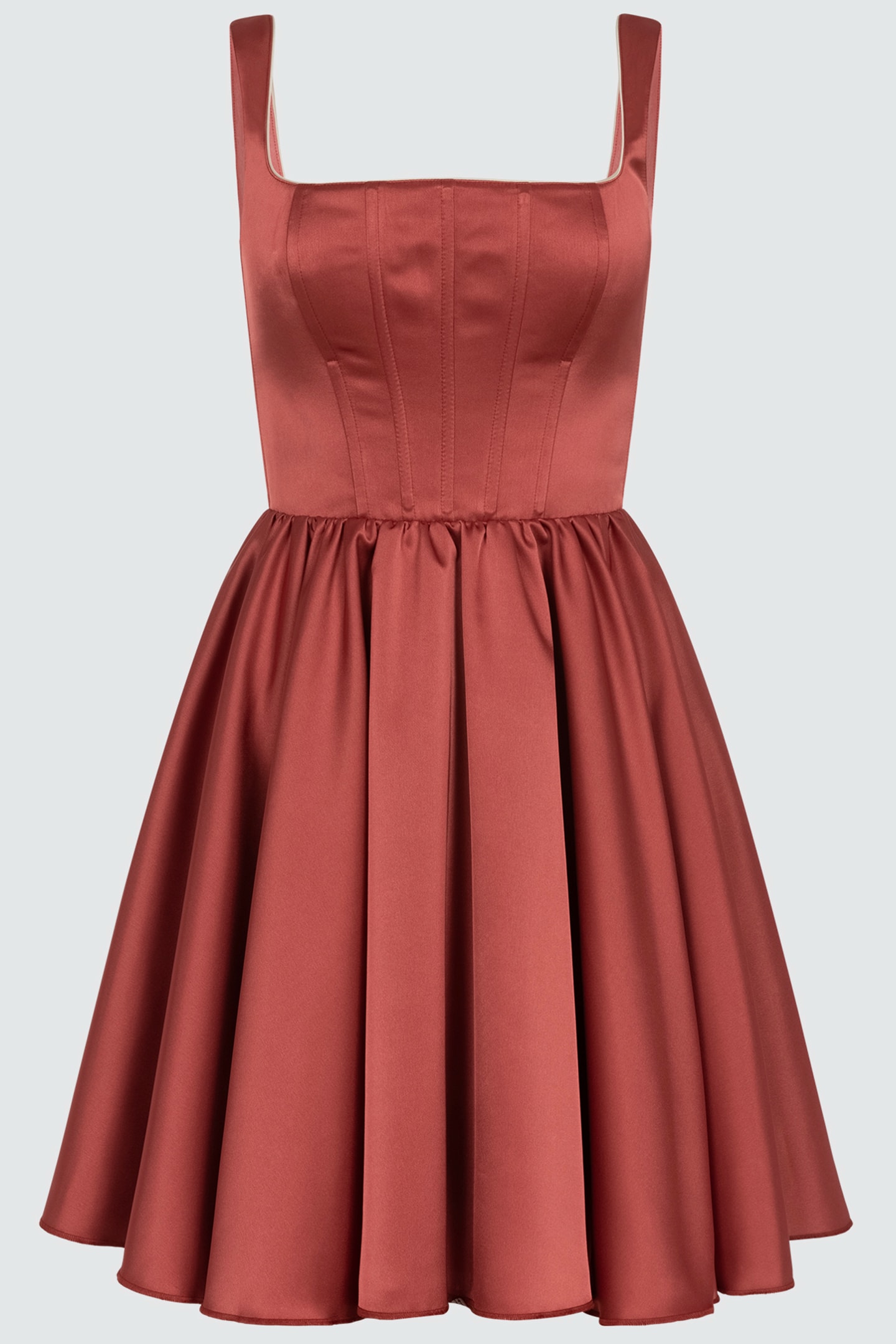 Ausgestelltes Minikleid