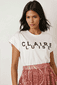 T-Shirt mit Logo-Print