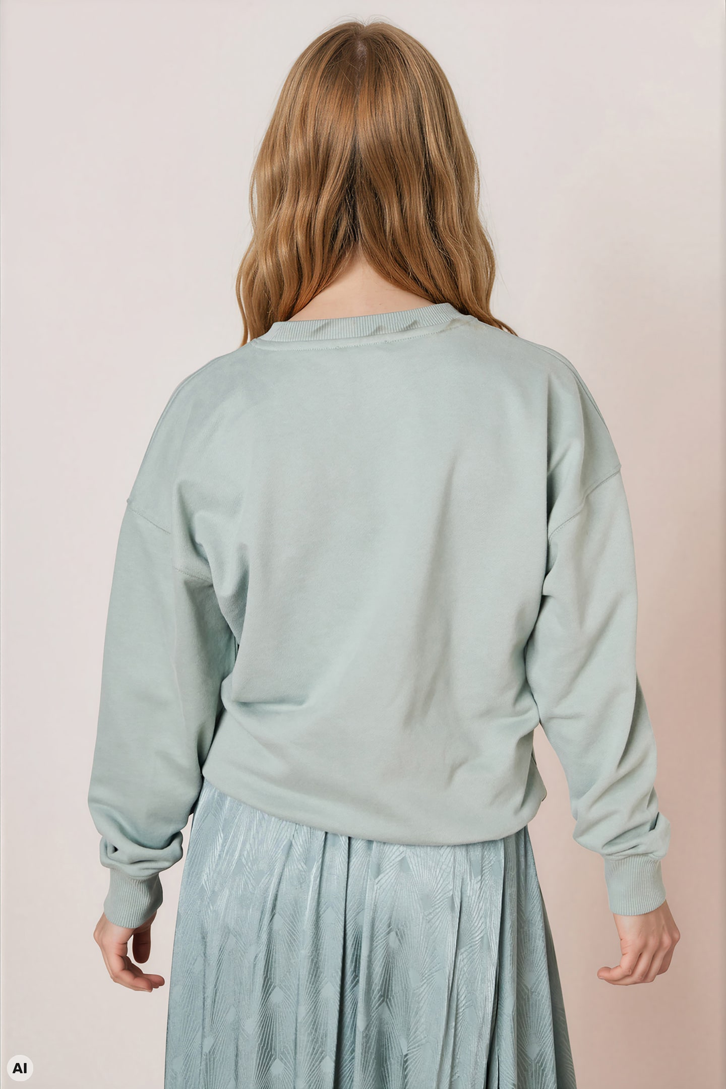 Sweatshirt mit Stickerei