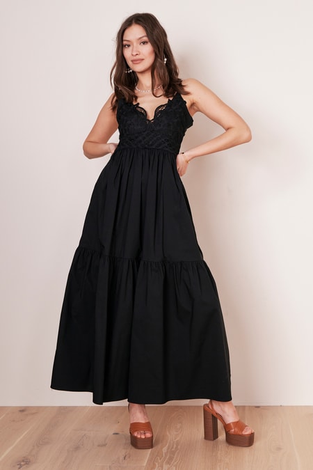 Flowing maxi dress