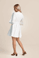 Minikleid mit Stickerei
