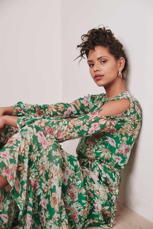Ladies floral discount summer dresses